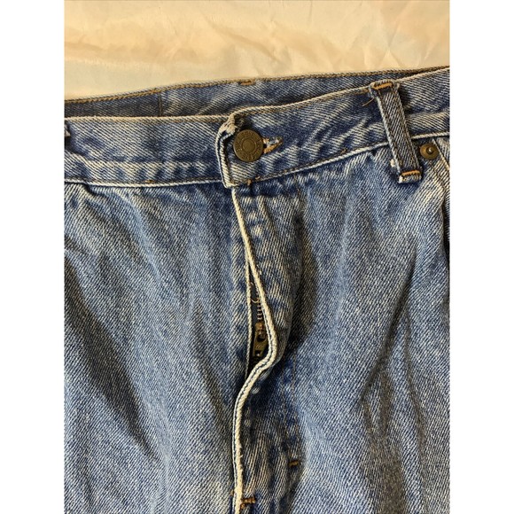 Classic Jeanswear Bulls Eye Men's Carpenter Jeans Blue Denim Size 38 5-Pockets - Picture 5 of 12